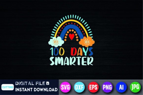 100 Days Smarter Shirt Back to School