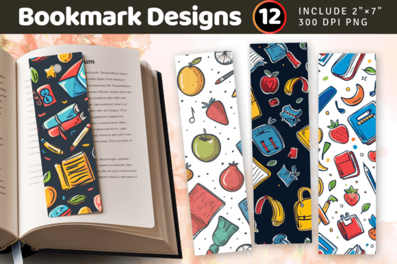 Back to School Bookmark PNG Sublimation: A Versatile Tool for Creativity and Organization