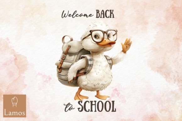Back to School Duck: A Versatile Design for Creative Projects