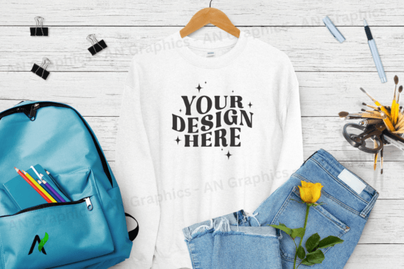 Back to School Gildan 18000 Mockup 0109: A Versatile Tool for Designers
