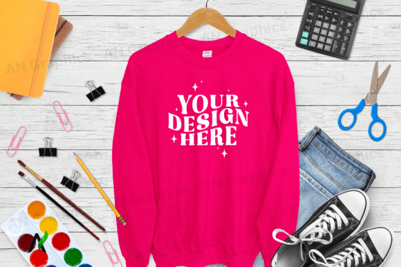 Back to School Gildan 18000 Mockup 0143: A Versatile Tool for Designers and Creators