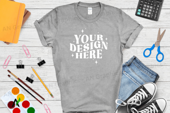 Back to School Gildan 5000 Mockup - 0271: A Versatile Tool for Designers and Creators