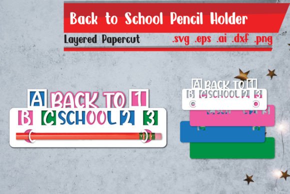 Back to School Pencil Holder Papercut 3: A Strategic Tool for Creativity and Organization