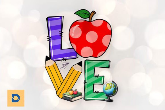 Back to School Teacher Love PNG: A Creative Resource for Educators