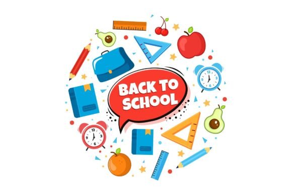 Collection of Back to School Element: A Practical Guide for Business and Creativity