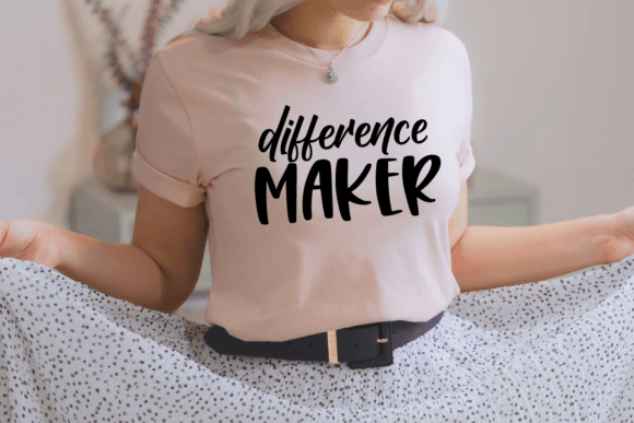 Difference Maker Svg Back to School