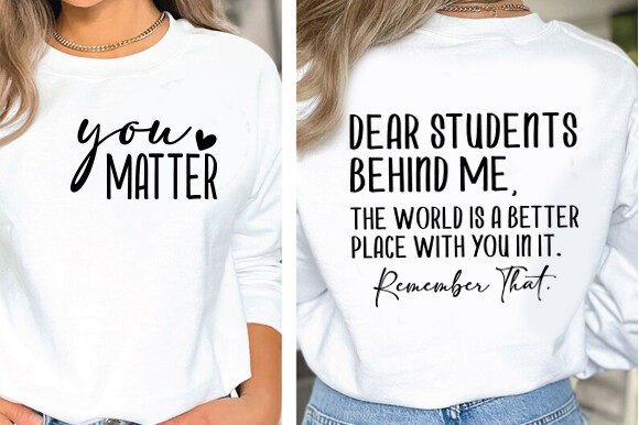 You Matter Dear Students Back to School